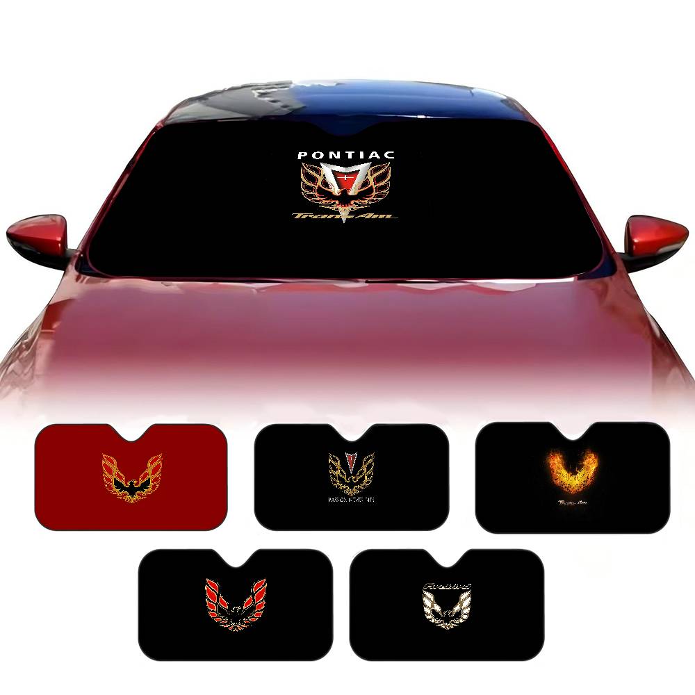 Windshield Sun Shade - Pontiac Firebird Trans-Am Car Windshield Funny