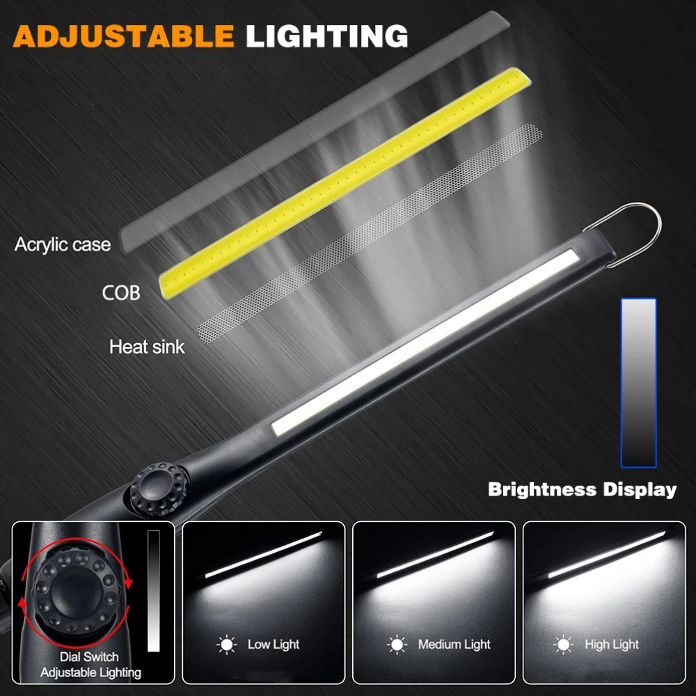 Multifunctional COB Flashlight - đánh giá và giá Car Led Light